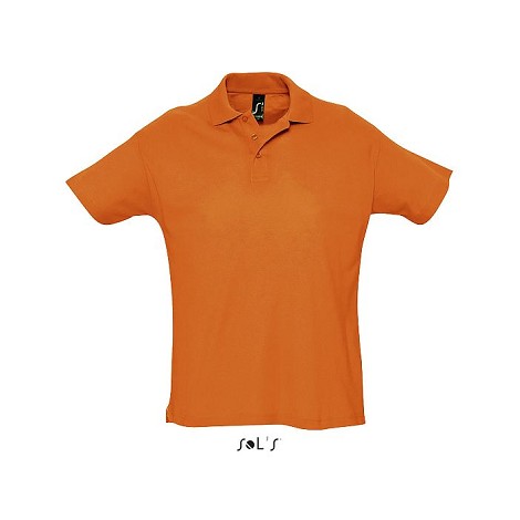 Polo couleur corporate homme