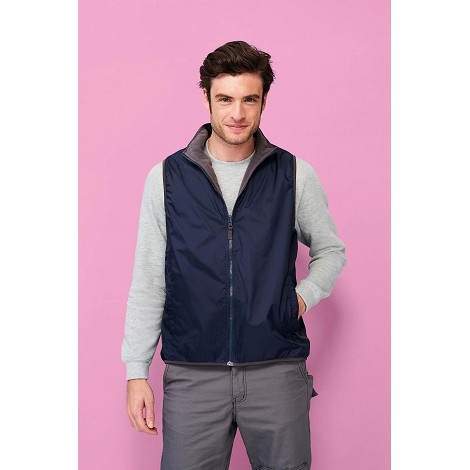 Bodywarmer unisexe réversible