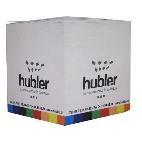 Bloc cube papier personnalisé