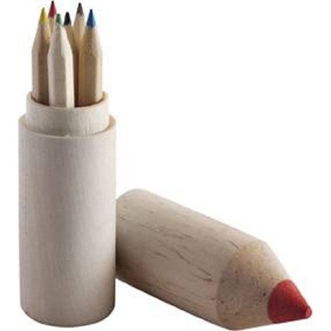 Crayons de couleur en tube