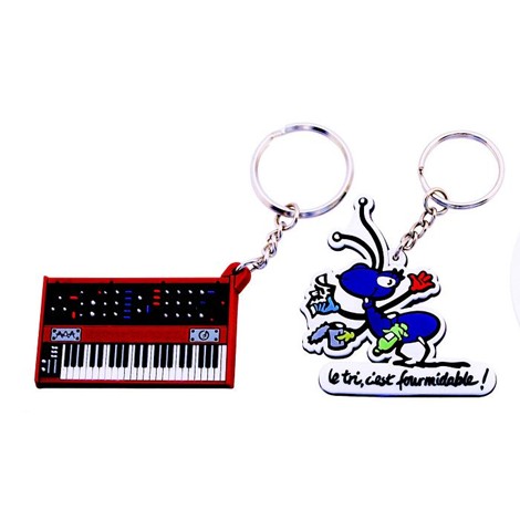 Porte-clés PVC 2D