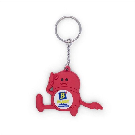 Porte-clés PVC 2D