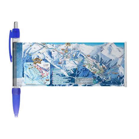 Stylo bannière déroulante