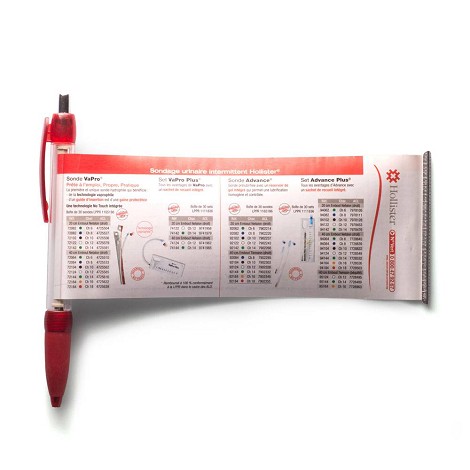 Stylo bannière déroulante