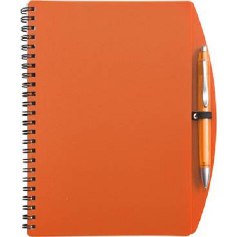 Carnet A5 spirale publicitaire