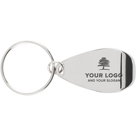 Porte-clés décapsuleur publicitaire