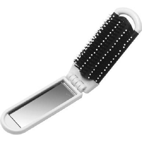 Brosse à cheveux pliable