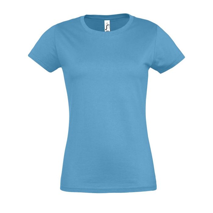  Tee-shirt femme couleur 190 g/m²