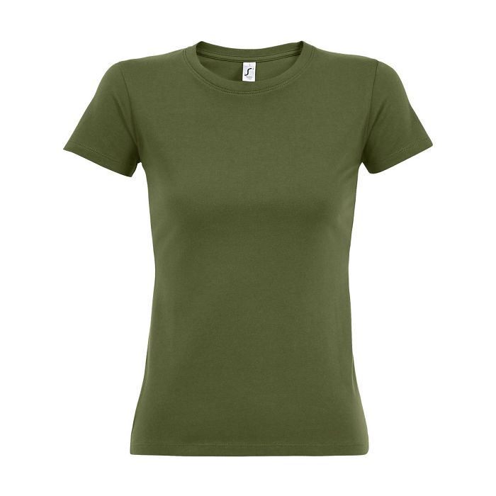  Tee-shirt femme couleur 190 g/m²