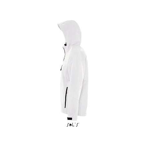 Veste softshell homme à capuche