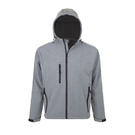 Veste softshell homme à capuche