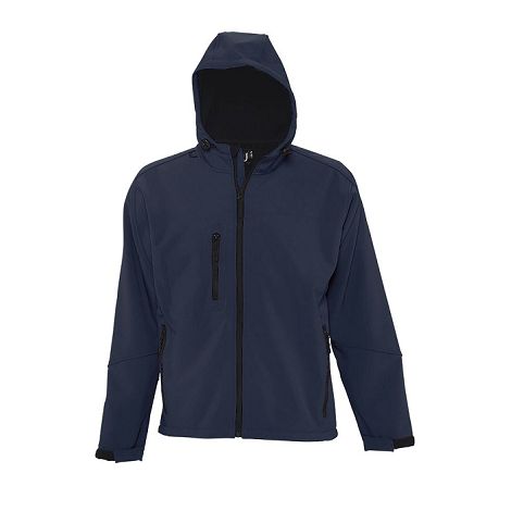 Veste softshell homme à capuche