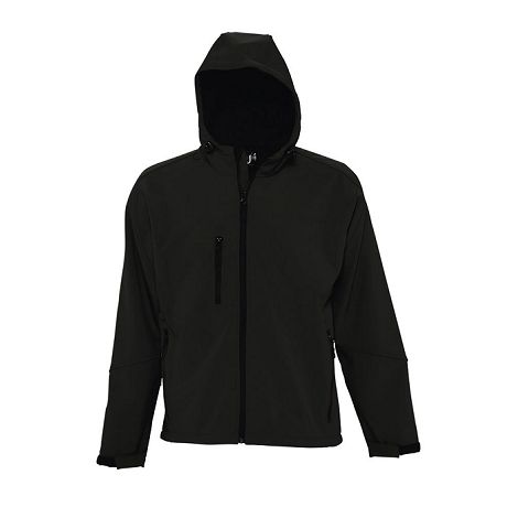 Veste softshell homme à capuche