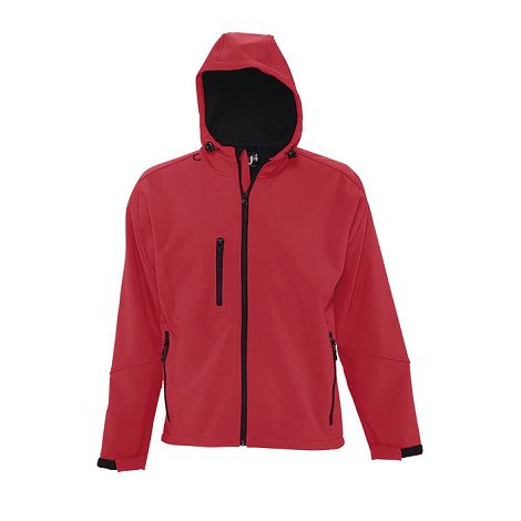 Veste softshell homme à capuche