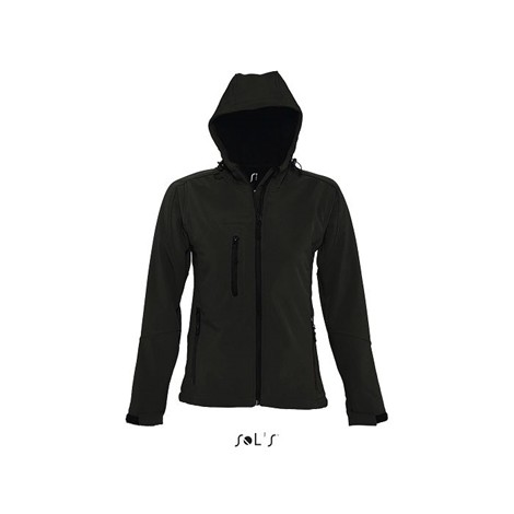 Veste softshell femme à capuche