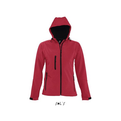 Veste softshell femme à capuche