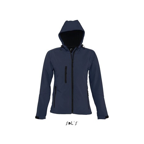Veste softshell femme à capuche