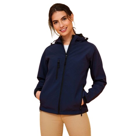  Veste softshell femme à capuche