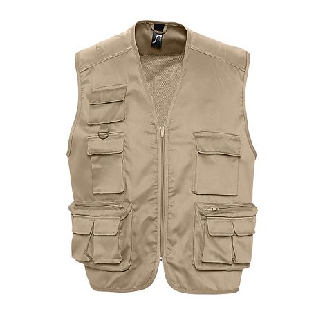  Gilet reporter homme