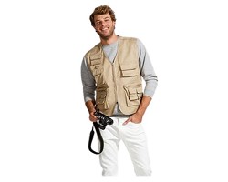 Gilet reporter homme