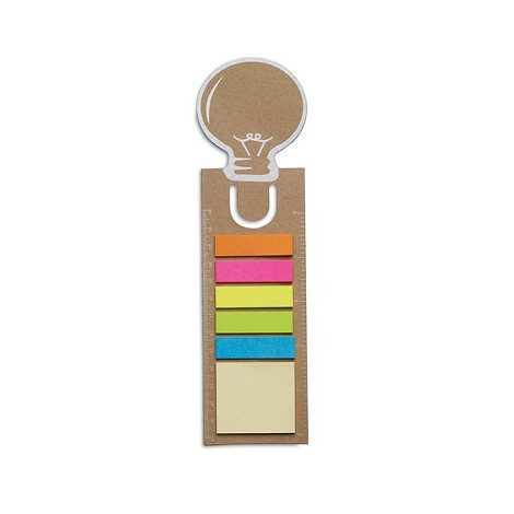 Marque page en forme d'ampoule