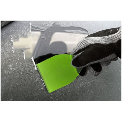 Gratte-neige publicitaire