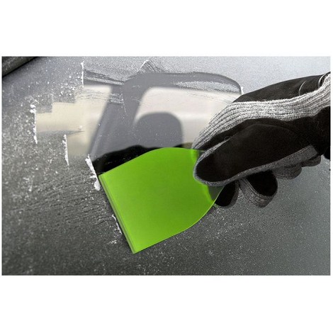Gratte-neige publicitaire