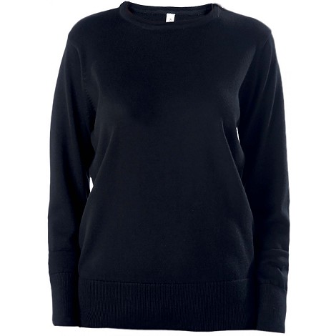 Pull col rond femme
