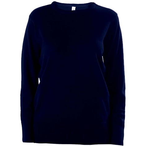 Pull col rond femme