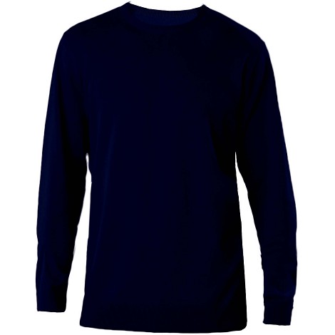 Pull col rond homme