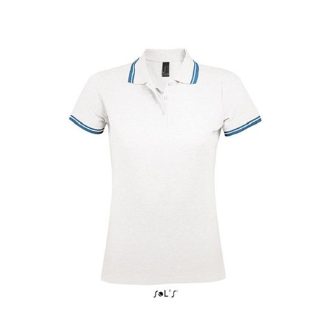 Polo manches courtes femme