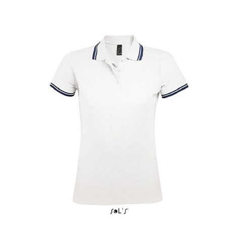 Polo manches courtes femme