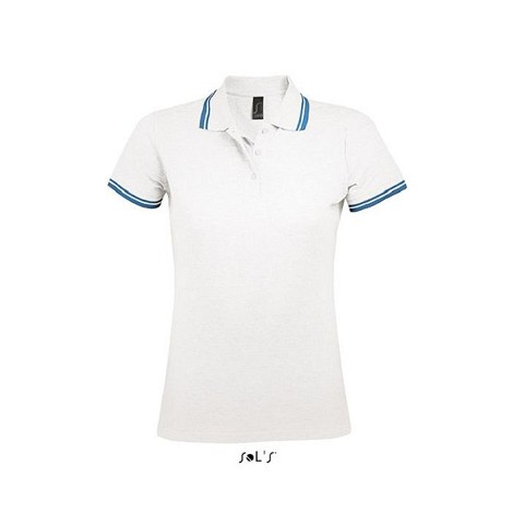 Polo manches courtes femme