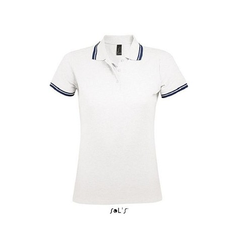 Polo manches courtes femme