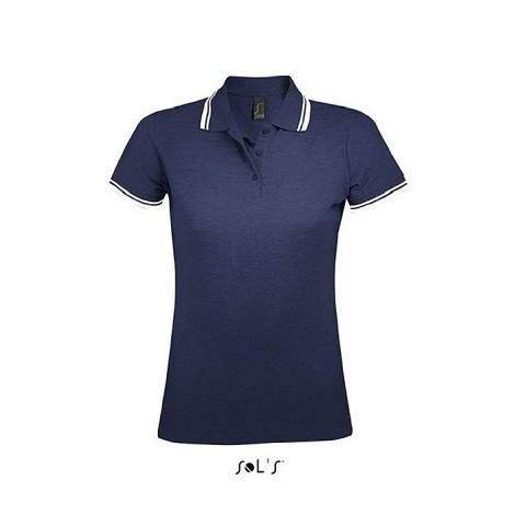Polo manches courtes femme