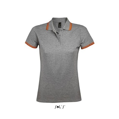 Polo manches courtes femme