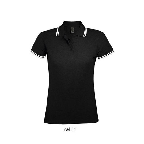 Polo manches courtes femme