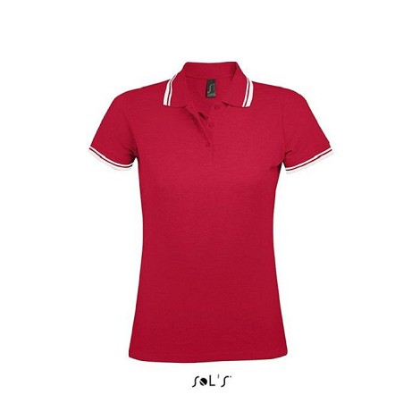 Polo manches courtes femme
