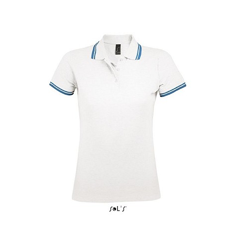 Polo manches courtes femme