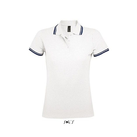 Polo manches courtes femme