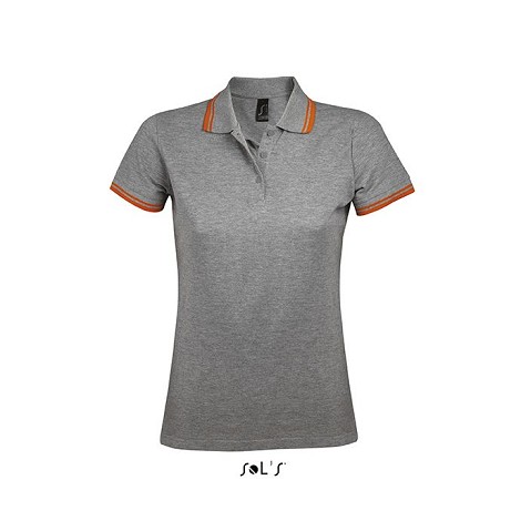 Polo manches courtes femme