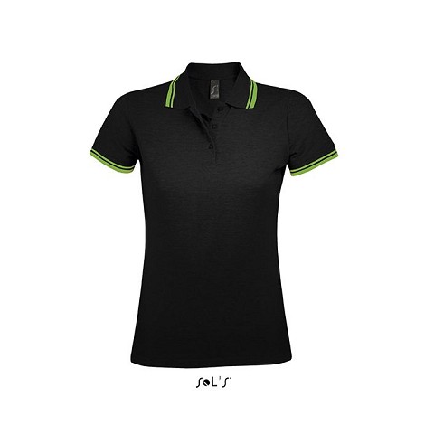 Polo manches courtes femme