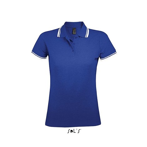 Polo manches courtes femme