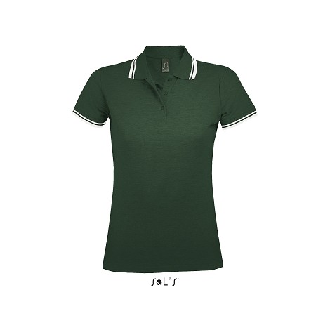 Polo manches courtes femme