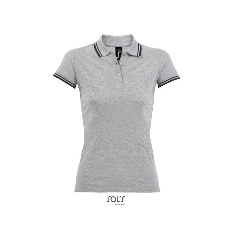 Polo manches courtes femme