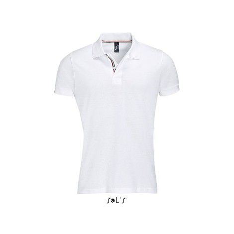 Polo col rayé homme