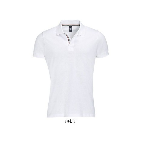 Polo col rayé homme
