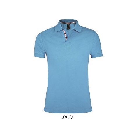 Polo col rayé homme