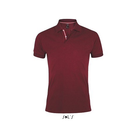 Polo col rayé homme