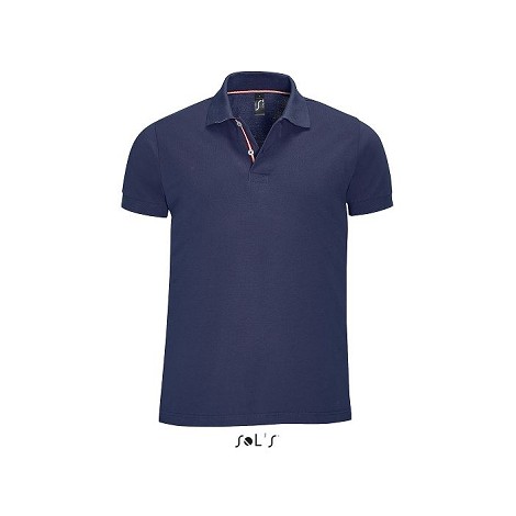 Polo col rayé homme